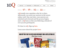 Tablet Screenshot of doyou10q.com